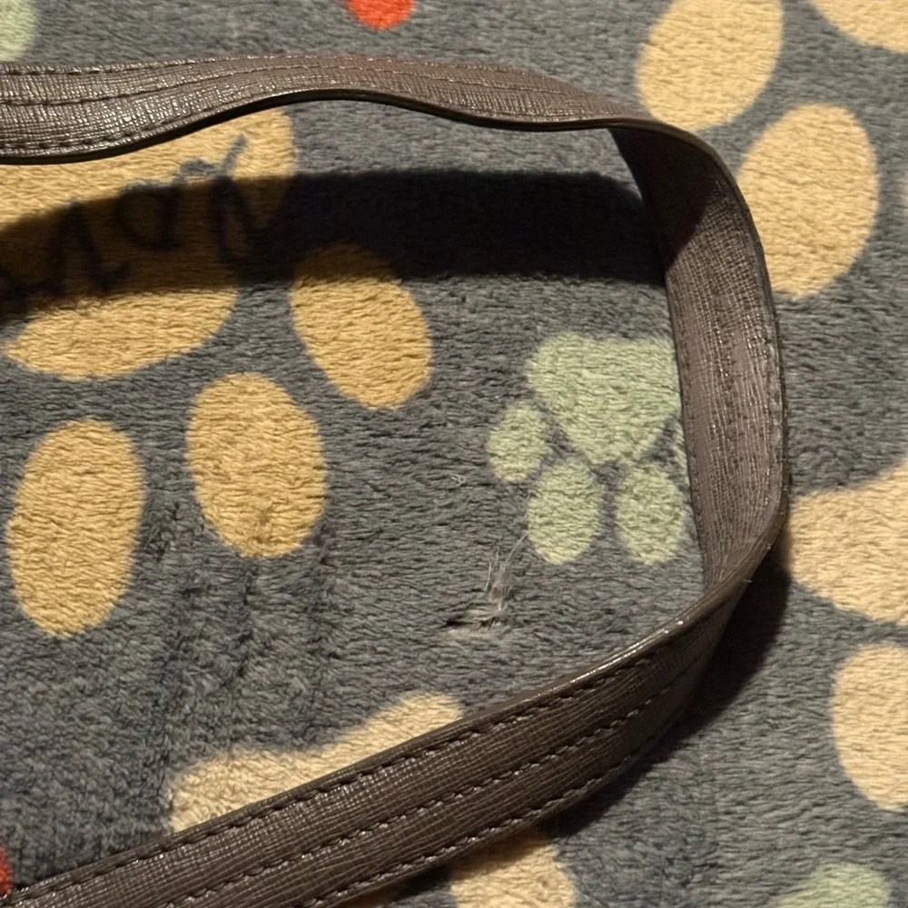 Furla grey Leather tote Bag